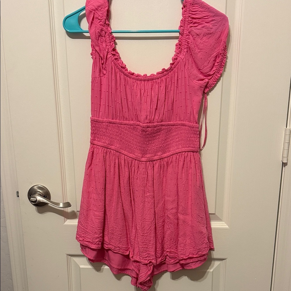 Hollister Pink Jumpsuit